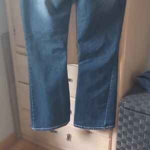 Vanity Dark Blue Straight Leg Jeans